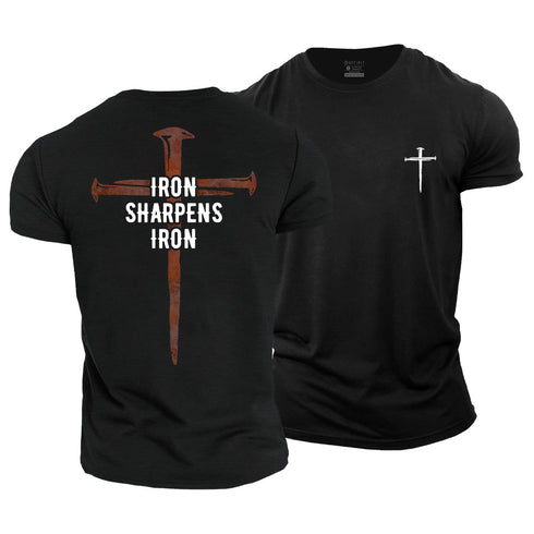 Men's Iron Sharpens Iron Cotton T-Shirt